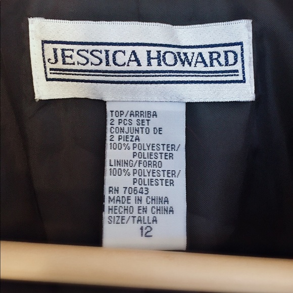 Jessica Howard 2pcs dress suit size 12 - Picture 6 of 7